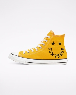 Converse Cheerful Chuck Taylor All Star Női Magasszárú Fekete/Fehér | TSARBZH-HU